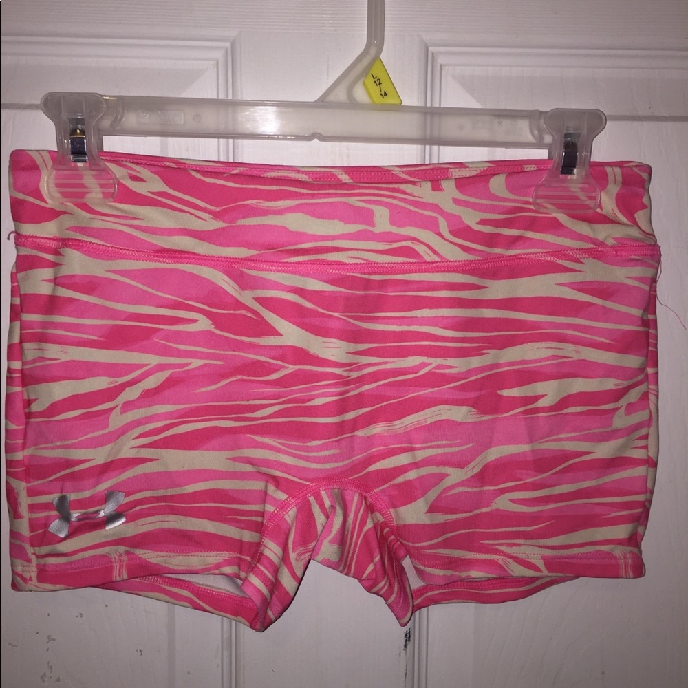 Under Armour Pink Camo Spandex